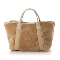 BONFANTI/ボンファンティ Bonfanti レザーハンドルムートンバッグ/507523291