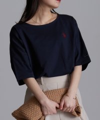 US POLO ASSN/ユーエスポロアッスン U.S. POLO ASSN. ＜USPOLOASSN＞綿1００％ワンポイント5分袖Tシャツ/507523311