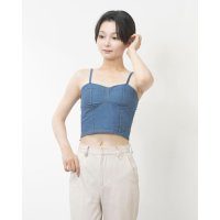 solleim/ソルレム solleim デニムキャミビスチェ/507523406
