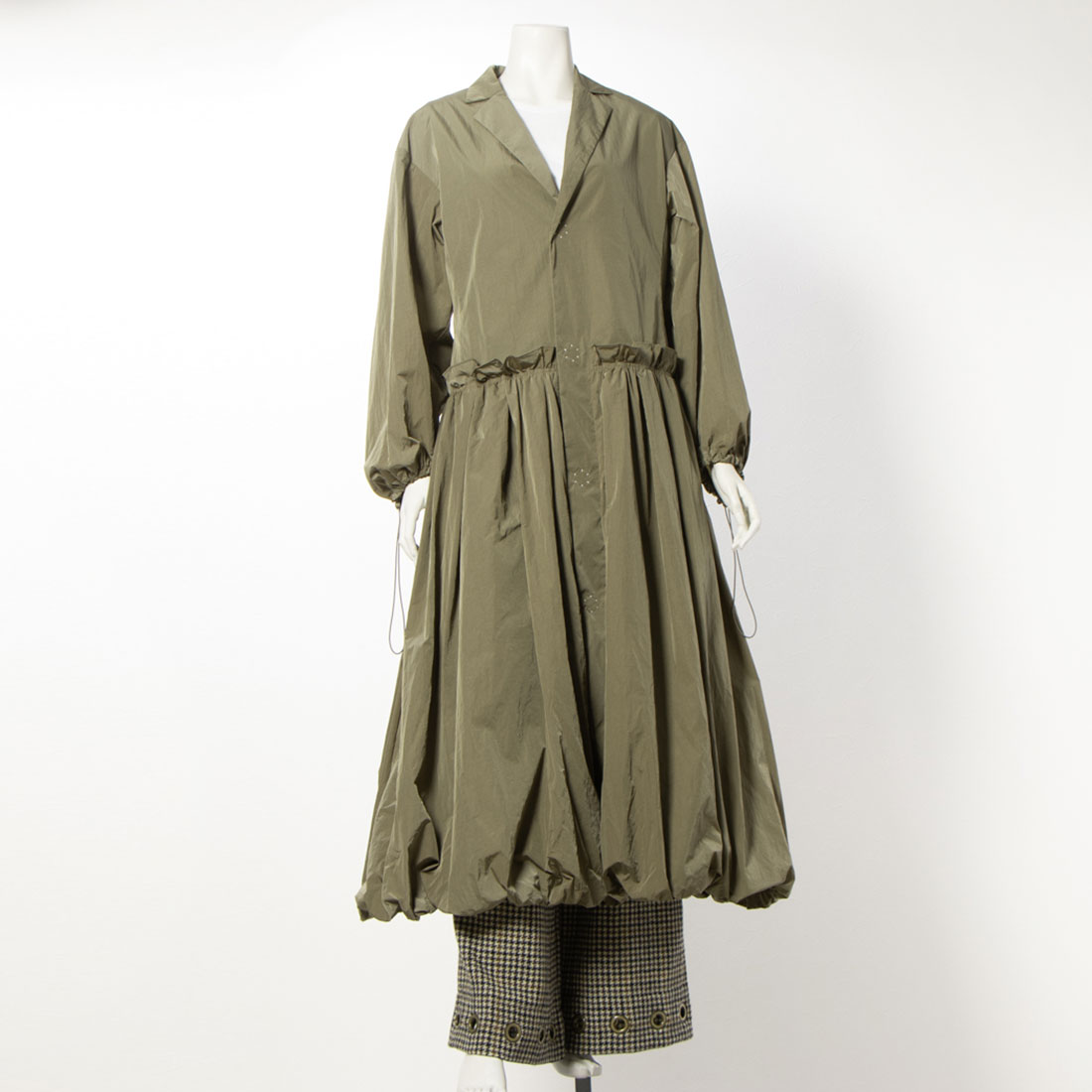 セール】マスレス massless Recycled Nylon Taffeta Coat セール】マスレス massless Recycled Nylon Taffeta Coat