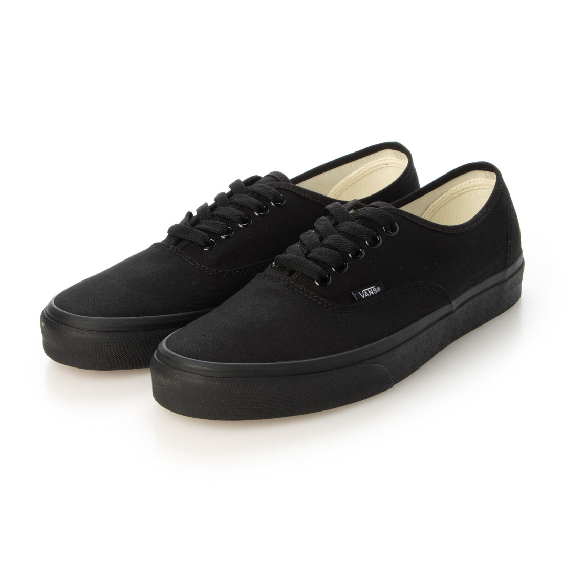 レザー様用 US9 vans オーセンティック レザー ブラック 27cm（ヴァンズ