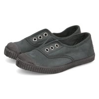 cienta/シエンタ Cienta Cienta シエンタ 靴 シューズ スリッポン デッキシューズ ブラックソール キッズ ブラック カーキ グレー ベージュ ピンク 黒/507525602