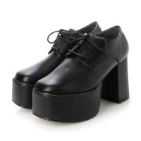 Mafmof/マフモフ Mafmof レディース オックスフォード 厚底シューズ 115 (ブラック)/507525773