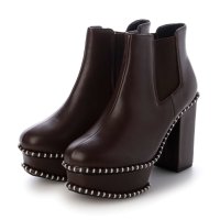 Mafmof/マフモフ Mafmof レディース 厚底 ブーツ 6899 (ブラウン)/507525865