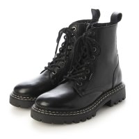Robin Rose/ロビンローズ Robin Rose KLONDIKE/クロンダイク 本革レザー 厚底 編み上げ ショートブーツ/507526073