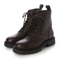 Robin Rose/ロビンローズ Robin Rose KLONDIKE/クロンダイク 本革レザー 厚底 編み上げ ショートブーツ/507526073