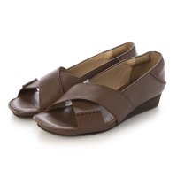 HOCCO/ホッコ HOCCO 甲クロスベルト レザーオープントゥサンダル/507526142