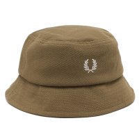FRED PERRY/フレッドペリー FRED PERRY 帽子 バケットハット ブラウン メンズ レディース ユニセックス FRED PERRY HW6730 R52/507526902