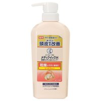 MENTHOLATUM/メンソレータム メンソレータム メディクイックH 頭皮のメディカルシャンプー しっとり ポンプ 320mL 【医薬部外品】【返品不可商品】/507527383