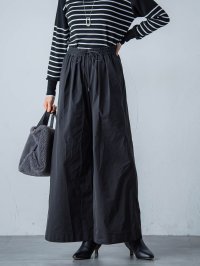 LAUTREAMONT/ロートレアモン LAUTREAMONT スミタフタボリュームタックパンツ≪洗濯機で洗える≫/507531901