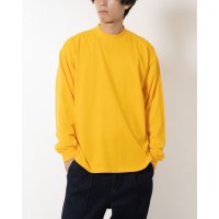 LOS ANGELES APPAREL/ロサンゼルスアパレル LOS ANGELES APPAREL LONG SLEEVE GARMENT DYE MOCKNECK T－SHIRT/507532866