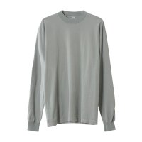 LOS ANGELES APPAREL/ロサンゼルスアパレル LOS ANGELES APPAREL LONG SLEEVE GARMENT DYE MOCKNECK T－SHIRT/507532866