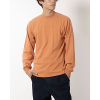 LOS ANGELES APPAREL/ロサンゼルスアパレル LOS ANGELES APPAREL LONG SLEEVE GARMENT DYE MOCKNECK T－SHIRT/507532866