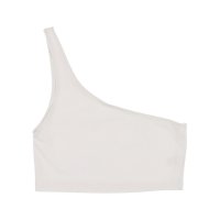 LOS ANGELES APPAREL/ロサンゼルスアパレル LOS ANGELES APPAREL GARMENT DYE ONE SHOULDER CROP TOP/507533243