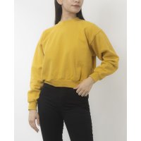 LOS ANGELES APPAREL/ロサンゼルスアパレル LOS ANGELES APPAREL 14 OZ GARMENT DYE HEAVY FLEECE CROPPED MOCK NECK /507533249