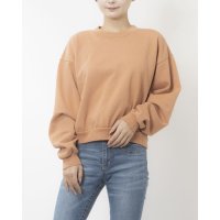 LOS ANGELES APPAREL/ロサンゼルスアパレル LOS ANGELES APPAREL 14 OZ GARMENT DYE HEAVY FLEECE CROPPED MOCK NECK /507533249