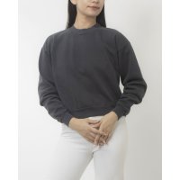 LOS ANGELES APPAREL/ロサンゼルスアパレル LOS ANGELES APPAREL 14 OZ GARMENT DYE HEAVY FLEECE CROPPED MOCK NECK /507533249