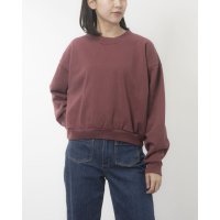 LOS ANGELES APPAREL/ロサンゼルスアパレル LOS ANGELES APPAREL 14 OZ GARMENT DYE HEAVY FLEECE CROPPED MOCK NECK /507533249
