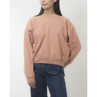 LOS ANGELES APPAREL/ロサンゼルスアパレル LOS ANGELES APPAREL 14 OZ GARMENT DYE HEAVY FLEECE CROPPED MOCK NECK /507533249