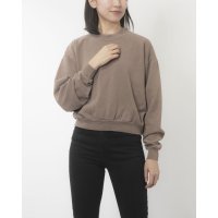 LOS ANGELES APPAREL/ロサンゼルスアパレル LOS ANGELES APPAREL 14 OZ GARMENT DYE HEAVY FLEECE CROPPED MOCK NECK /507533249