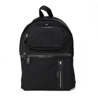 ANYA HINDMARCH/アニヤハインドマーチ Anya Hindmarch リュックサック ラベル マルチポケット バックパック 5050925 193443 BLACK/507533920