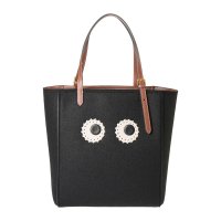 ANYA HINDMARCH/アニヤハインドマーチ Anya Hindmarch トートバッグ ノース サウス アイズ スモール トート 5050925 195171 BLACK/507533929