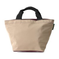 Herve Chapelier/エルベシャプリエ Herve Chapelier トートバッグ ベーシックナイロン 舟型トートM 1027N 6324 MASTIC/AUBERGINE/507534010
