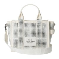  Marc Jacobs/マーク ジェイコブス MARC JACOBS ショルダーバッグ ザ クリスタル キャンバス トート バッグ スモール 2S4HTT011H03 103 WHIT/507534055
