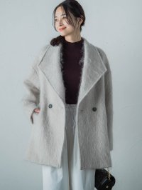 LAUTREAMONT/ロートレアモン LAUTREAMONT モヘアロングシャギーコート/507534231