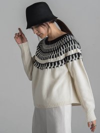 MAYSON GREY/メイソングレイ MAYSON GREY ノルディックニットプルオーバー≪手洗い可能≫/507535790