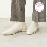 Launa lea/ラウナレア Launa lea 【レイン対応】フラットスクエアトウショートブーツ(R9022)/507546657