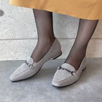 BLANC / BLEU/ブランブルー blanc/bleu 【日本製】【本革】【軽量】【3E幅】ふかふかインソール ローファーパンプス/507547929