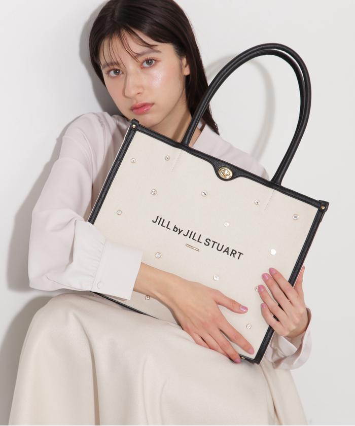 ☆JILLSTUART☆ ロゴ トートバッグ 2WAY ブラウン classy ロゴトートバッグ(507549555) | ジル バイ ジル