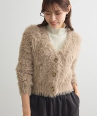 Green Parks/グリーン パークス Green Parks ・Petit Fleur シャギーニットカーディガン/507550512
