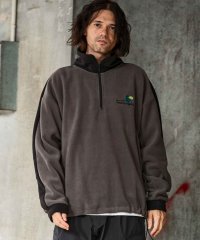 Mark Gonzales/マークゴンザレス Mark Gonzales 袖ラインフリースジャケット/507554037