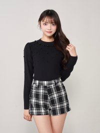 Darich/ダーリッチ Darich ランダムパールニットトップス/507554492