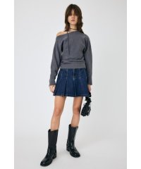 moussy/PLEATED デニムミニスカート/507555274