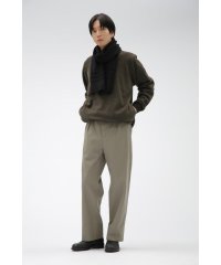 MARGARET HOWELL/DRY WOOL COTTON TWILL TROUSERS/507555346