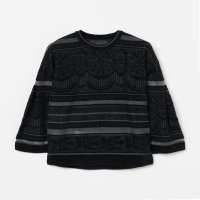 boussole/LACE CREWNECK PULL OVER/507555809