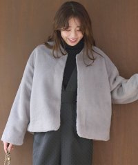 Feroux/フェイクファー ジャケット/507557232