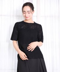 DECADE CLASSIC/ディケイドクラシック DECADE CLASSIC 【DECADE CLASSIC】花柄レース 半袖トップス/507557432