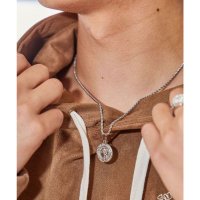KAHIKO/【Kahiko】ハワジュパームコインMEN'Sネックレス シルバー/505736261