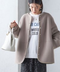 SHIPS WOMEN/〈手洗い可能〉リバーシブル ボア × フリース ブルゾン/506874181