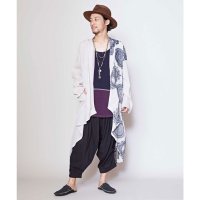 CAYHANE/チャイハネ チャイハネ 【チャイハネ】アシトラMEN'S変形ロングカーディガン/506953415