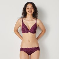 AMO'S STYLE by Triumph/アモスタイル バイ トリンプ AMOSTYLE BY Triumph 夢みるブラ DeepV ブラ＆ショーツセット スウィンギングブーケ(A，B，C，Dカップ)/506980975