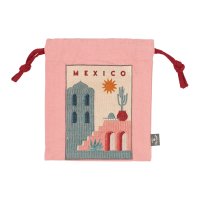 KANKAN/カンカン KANKAN ワールドトリップ 刺繍巾着 メキシコ/507099005