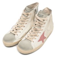 GOLDEN GOOSE/ゴールデングース GOLDEN GOOSE スニーカー フランシー ホワイト ピンク メンズ レディース ユニセックス GOLDEN GOOSE GWF0011/507208170