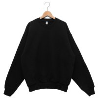 LOS ANGELES APPAREL/ロサンゼルスアパレル LOS ANGELES APPAREL スウェット 14オンス ヘビーフリースクルーネック ブラック メンズ LOS ANGELS APP/507208343