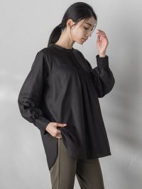la.f…(Lsize)/ラ エフ エルサイズ la.f…(Lsize) 【大きいサイズ】フルダルスパンマイクロピーチブラウス≪洗濯機で洗える≫/507497125