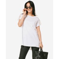DoCLASSE/ドゥクラッセ DoCLASSE 袖口レース切替・コットンロングトップス/507509952